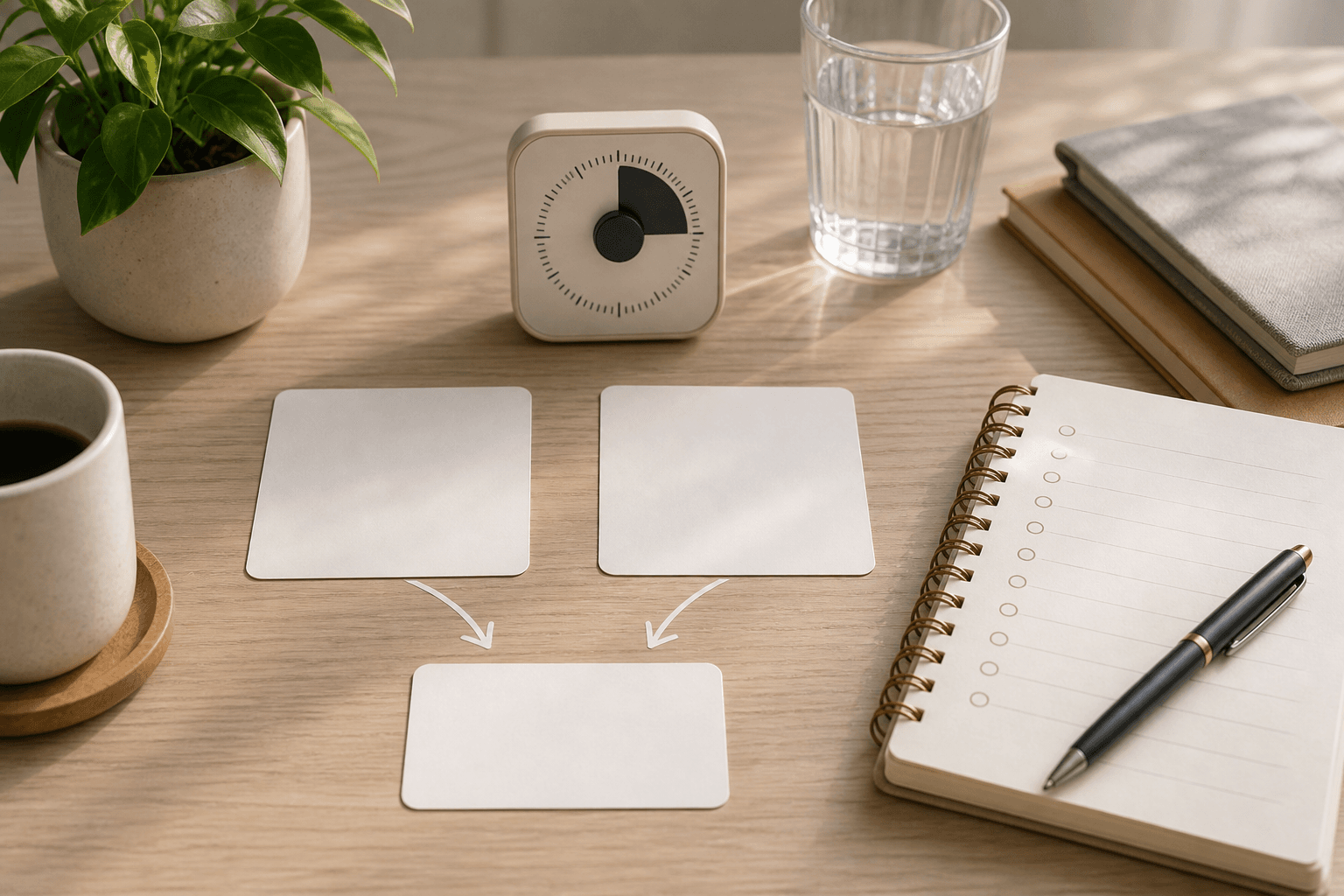 Indecisiveness and Habits: Pick the Next Useful Step