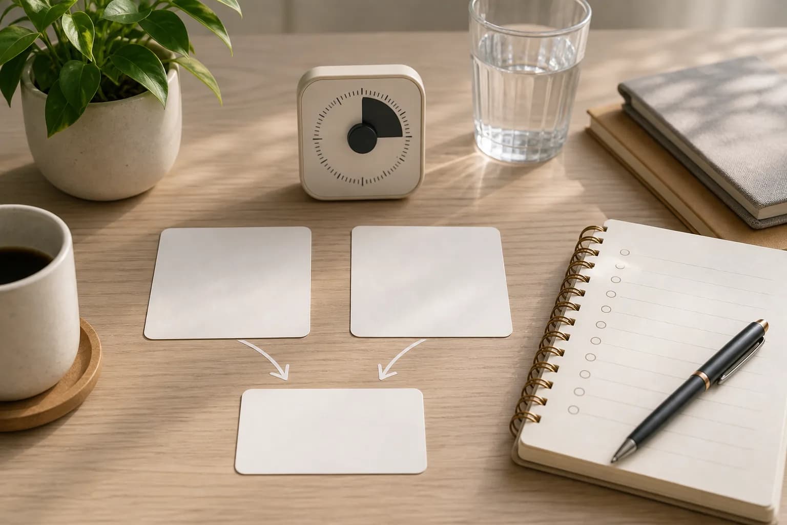 Indecisiveness and Habits: Pick the Next Useful Step